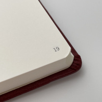 Записная книжка RHODIARAMA GOALBOOK CREATION в твердой обложке, A5, без линовки, 200 г, Burgundy/Бордовый