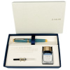 Набор SAILOR: перьевая ручка PRO GEAR SLIM SOLAR TERM SERIES, Yuzuyu, GT 14K, MF + Чернила SHIKIORI, Zaza, 20 мл