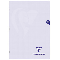 Тетрадь CLAIREFONTAINE MIMESYS PASTEL, A4, 90 г, Lilas/Лиловый, клетка
