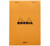 Блокнот RHODIA BASICS YELLOW №16, A5, 80 г, Orange/Оранжевый, Клетка