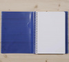 Скетчбук для смешанных техник CLAIREFONTAINE KOVERBOOK, A4+, 125 г, Blue/Синий