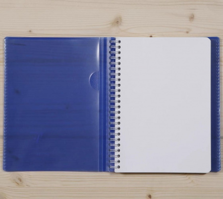 Скетчбук для смешанных техник CLAIREFONTAINE KOVERBOOK, A4+, 125 г, Blue/Синий