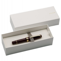 Ручка перьевая SAILOR PRO GEAR SLIM MINI, GT 14K, Maroon/Коричнево-бордовый