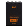Блокнот RHODIA CLASSIC, A6, 80 г, Black/Черный