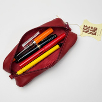 Пенал CLAIREFONTAINE AGE BAG PETITE OVALE, Rouge/Темно-красный