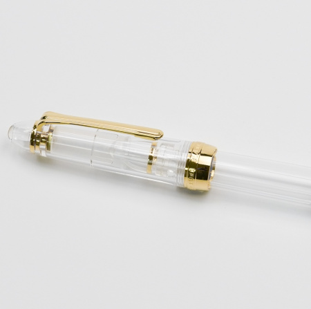 Ручка перьевая SAILOR 1911S DEMONSTRATOR, GT 14K, Clear/Прозрачный