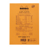 Блокнот RHODIA BASICS №16, A5, 80 г, Orange/Оранжевый