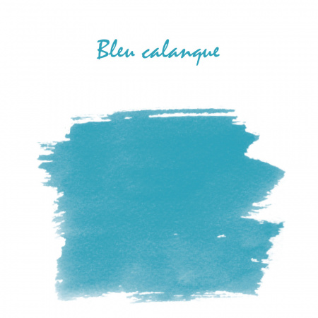 Картриджи для перьевой ручки HERBIN, Bleu calanque/Аквамарин