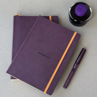 Записная книжка RHODIARAMA, A5, 90 г, Eggplant/Темно-фиолетовый