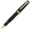 Ручка перьевая SAILOR PRO GEAR SLIM GOLD TRIM, GT 14K, Black/Черный
