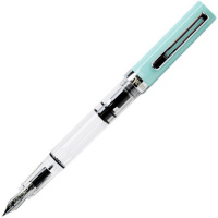 Ручка перьевая TWSBI ECO-T, Mint blue/Мятно-голубой, F