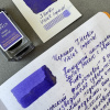Чернила HERBIN PRESTIGE 1670, Imperial Violet/Фиолетовый с золотыми блестками