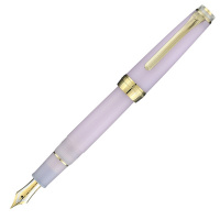 Ручка перьевая SAILOR PRO GEAR SLIM SOUND OF RAINFALL, GT 21K bicolor small, Winter rain/Светло-сиреневый
