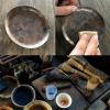 Ручка перьевая SAILOR CYLINT PATINA STAINLESS, Gold IP 21K, Brown/Коричневый