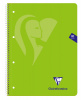 Тетрадь CLAIREFONTAINE MIMESYS на спирали, A4+, 90 г, Green/Зеленый