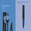 Ручка перьевая LAMY SAFARI HARRY POTTER, Ravenclaw/Черный с голубым