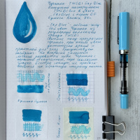 Чернила в банке TWSBI 1791, Sky Blue/Голубой, 18 мл