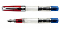 Ручка перьевая TWSBI DIAMOND 580 RBT, Red & Blue/Сине-красный, EF