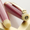 Набор SAILOR: перьевая ручка PRO GEAR SLIM JAPANESE SWEETS, Nerikiri/Темно-розовый, GT 14K, + Чернила SHIKIORI, Okuyama