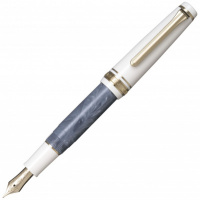 Ручка перьевая SAILOR PRO GEAR SLIM MINI RECONTRE, Gold IP 14K, Gris fer/Серый, MF