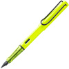 Ручка перьевая LAMY SAFARI (0С8), Neon yellow/Желтый, M