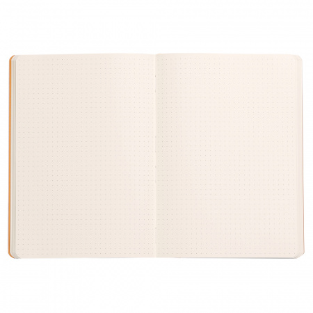 Записная книжка RHODIARAMA в мягкой обложке, A5, 90 г, Orange/Светло-оранжевый