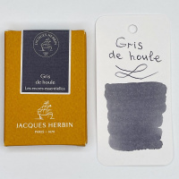 Картриджи для перьевой ручки HERBIN PRESTIGE, Gris de houle/Серый