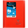 Скетчбук для смешанных техник CLAIREFONTAINE KOVERBOOK, A5, 125 г, Red/Красный