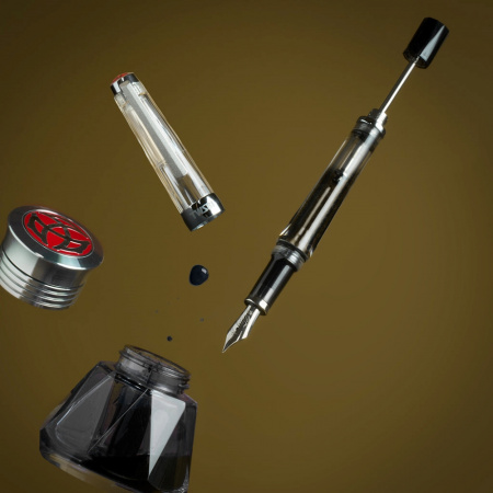 Ручка перьевая TWSBI VAC 700R, Clear/Прозрачный