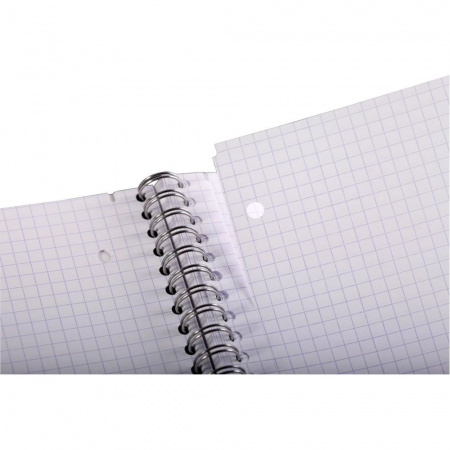 Тетрадь CLAIREFONTAINE STUDIUM на пружине, A4+, 90 г, Red/Красный