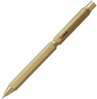 Ручка мультисистемная RHODIA MULTI PEN, 3в1, Gold/Золотой (черный и красный стержни + карандаш 0,5)