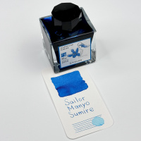 Чернила в банке SAILOR MANYO, Sumire/Ярко-синий