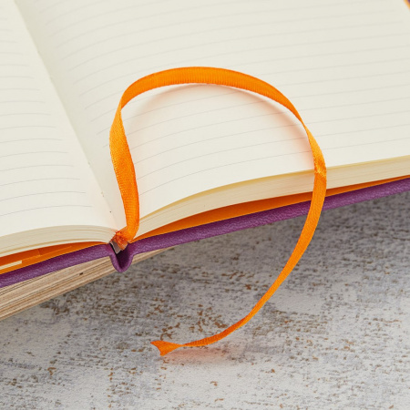 Записная книжка RHODIARAMA в мягкой обложке, A5, 90 г, Purple/Фиолетовый
