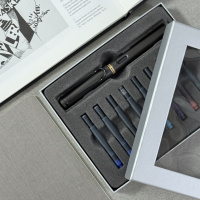 Набор LAMY SAFARI, Umbra/Умбра (перьевая ручка + картриджи)