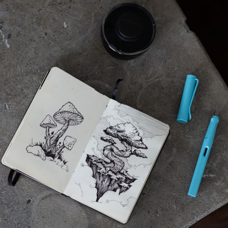 Ручка перьевая LAMY SAFARI, Aqua sky/Голубой