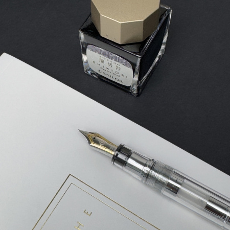Ручка перьевая SAILOR PRO GEAR, RT 21K bicolor, Clear/Прозрачный