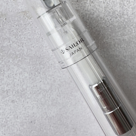 Ручка перьевая SAILOR TUZU GLASSY, Steel nib, Crystal White/Прозрачный