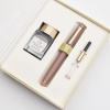Набор SAILOR: перьевая ручка PRO GEAR SLIM JAPANESE SWEETS, Manju/Розово-бежевый, GT 14K, + Чернила SHIKIORI, Doyou