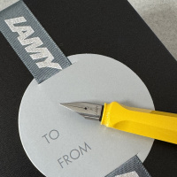 Набор LAMY SAFARI, Yellow/Желтый (перьевая ручка + картриджи + чернила + конвертер)