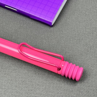 Ручка шариковая LAMY SAFARI, Neon pink/Розовый