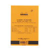 Блокнот RHODIA BASICS "LE R" №11, A7, 90 г, Orange/Оранжевый