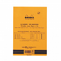 Блокнот RHODIA BASICS "LE R" №11, A7, 90 г, Orange/Оранжевый