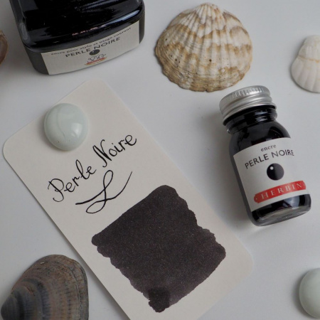 Картриджи для перьевой ручки HERBIN, Perle noire/Черный