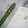 Ручка перьевая SAILOR FUDE DE MANNEN, GT сalligraphy steel nib 55°, Green/Зеленый
