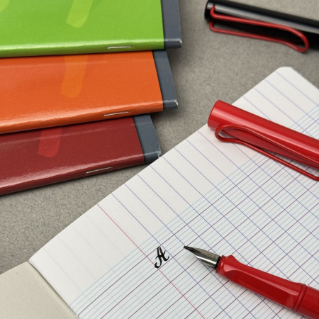 Тетрадь для каллиграфии CLAIREFONTAINE CALLIGRAPHE LIGNE 8000, 17х22, 90 г, Vert anis/Зеленый
