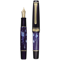 Ручка перьевая SAILOR PRO GEAR SLIM MINI RECONTRE III, Gold IP 14K, Terre/Синий