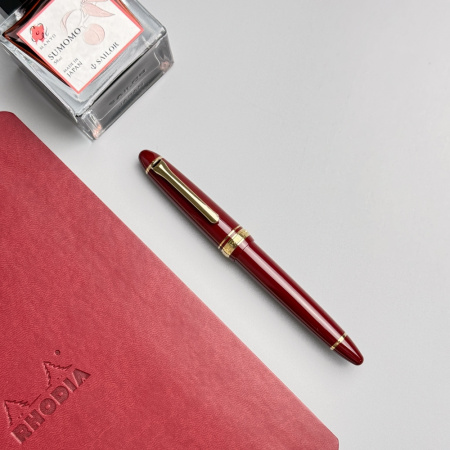 Ручка перьевая SAILOR 1911 PROFIT CASUAL, Gold IP steel nib, Red/Темно-красный